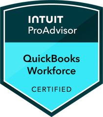 QuickBooks Workforce certification badge